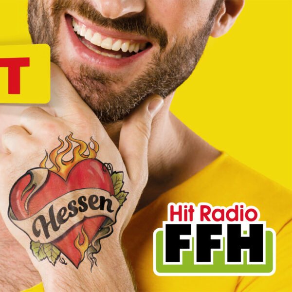 Keyvisual Hitradio FFH Out-of-Home Werbekampagne